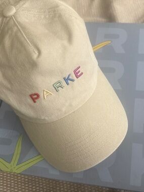 Parke | Accessories | Parke X Target Cavas Cream Embroidered  display picture 1